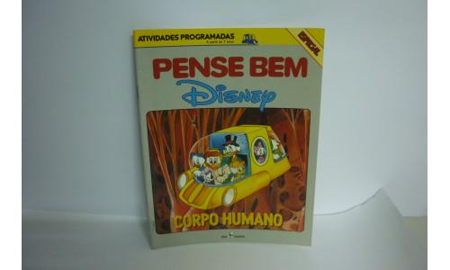 Tec Toy Pense Bem Livro de Atividades Disney (Corpo Humano)